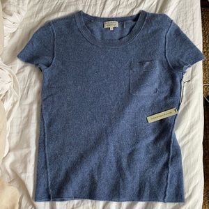 Cashmere sweater shirt